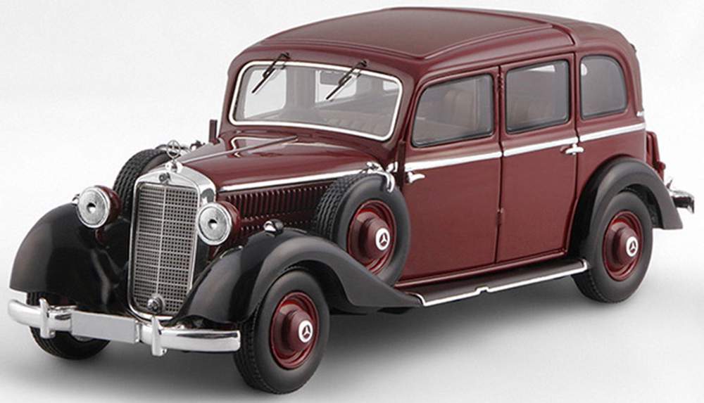 1936-1940 Mercedes-Benz 260D Pullman Landaulet (Maroon/Black)