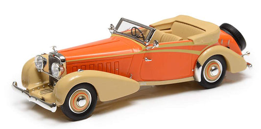 1934 Hispano Suiza J12 Cabriolet (Open Roof) (by Vanvooren) (Orange/Beige)