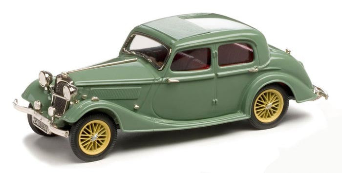 1937 Riley 1.5 Litre Continental 4 Door Sedan (Green)
