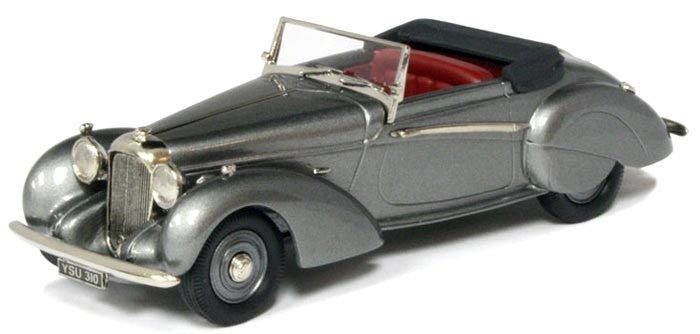 1939 Lagonda V12 Rapide Drop Head Coupe (Top Down) (Gunmetal Gray Metallic)