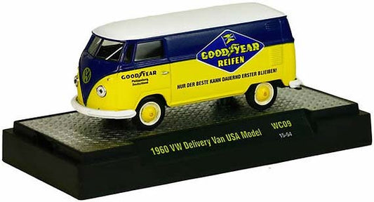 1960 Volkswagen Type 2 Delivery Van (Blue/Yellow) "Goodyear Reifen"