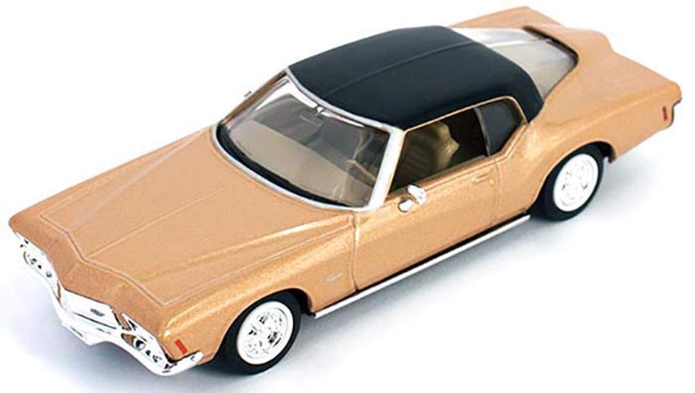 1971 Buick Riviera GS (Coronet Gold Poly w/BlackVinyl Top)