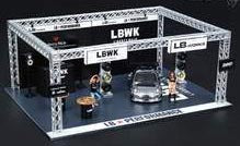 LB Works Trade Show Booth Diorama