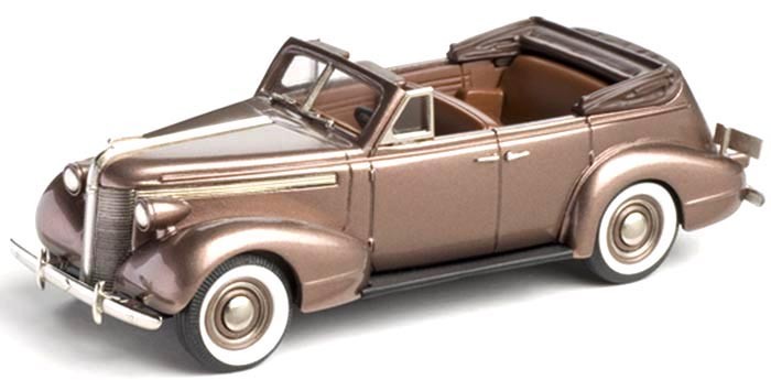 1937 Pontiac Deluxe Six 4-Door Convertible Sedan (Golden Brown Poly)