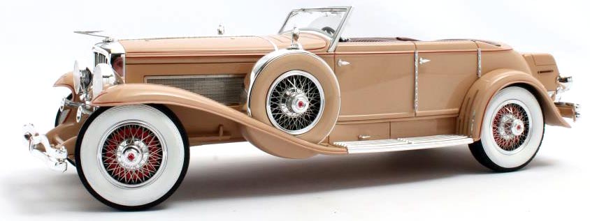 1934 Duesenberg J Riviera Pheaton by Brunn (Beige)