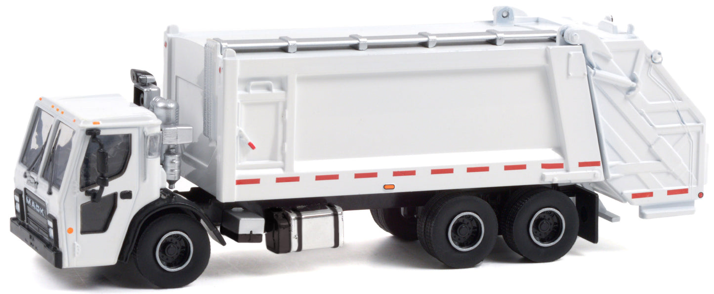 2020 Mack LR Rear Loader Refuse Truck (White)