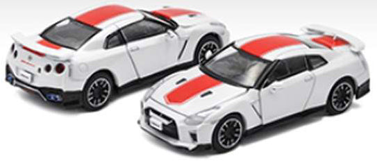 2020 Nissan GT-R R35 50th Anniversary Edition (White w/Red Stripe)