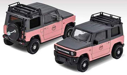 Suzuki Heritage KLC Jimny Safari (Pink/Gray) w/Luggage Rack