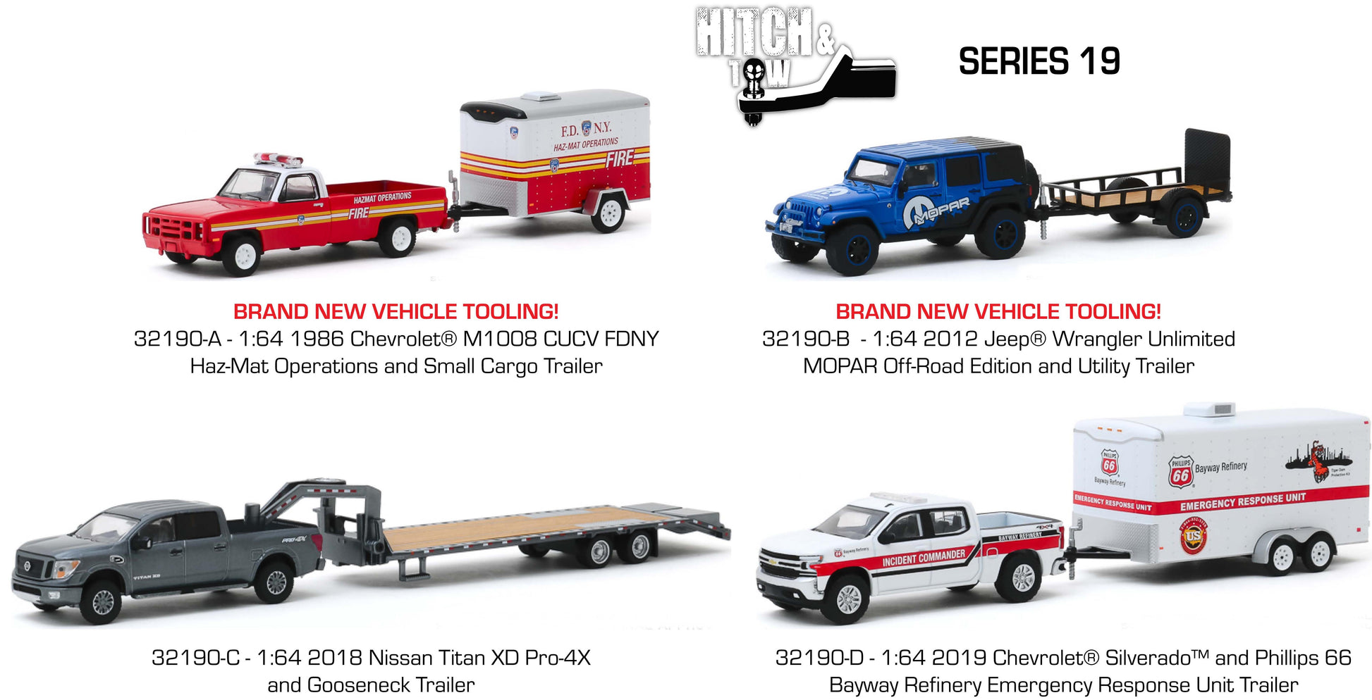 Hitch & Tow Collectibles Series 23 (Set of 4)