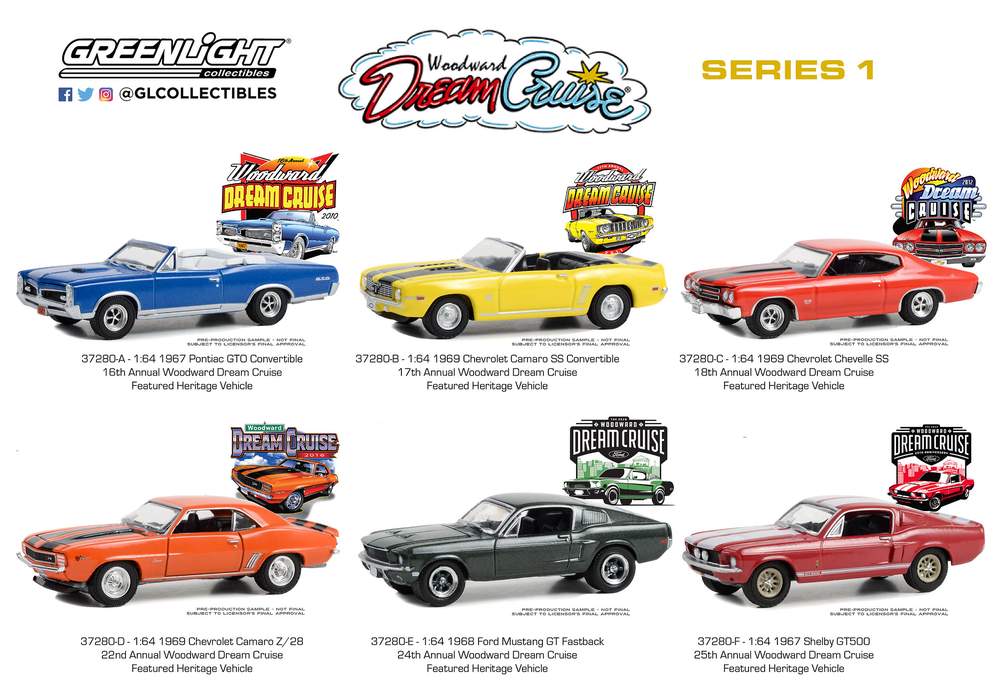 Woodward Dream Cruise Series 1 (Set of 6)