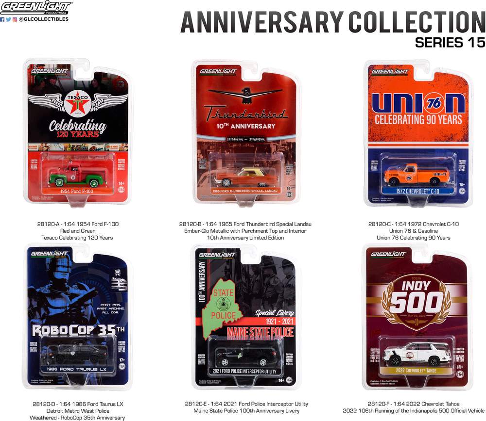 Anniversary Collection Series 15 (Set of 6)