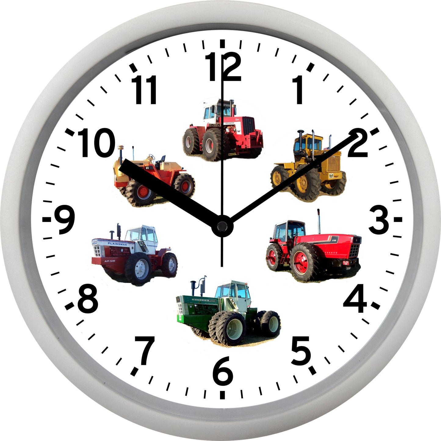 Four Wheel Drive Tractors Wall Clock