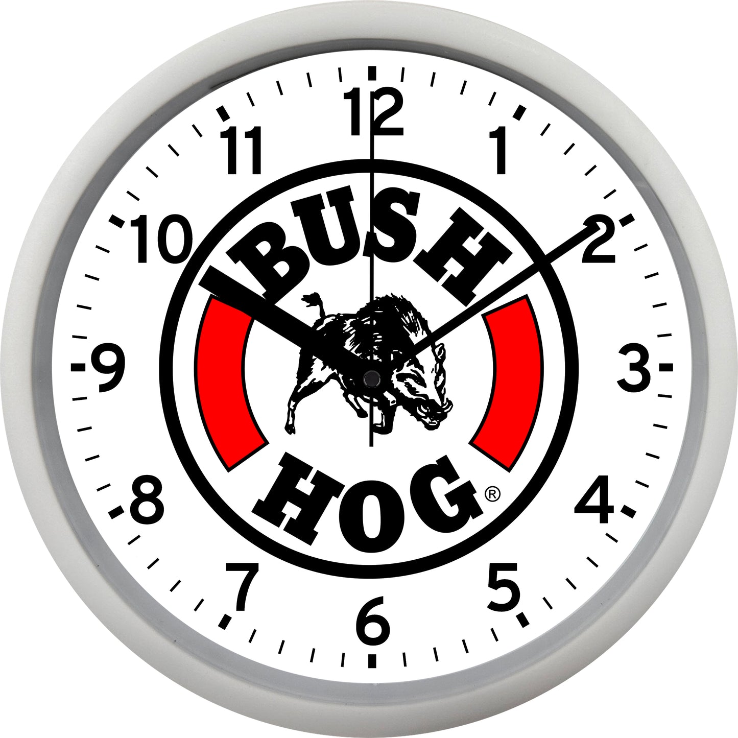 Bush Hog Farm Equipment Wall Clock