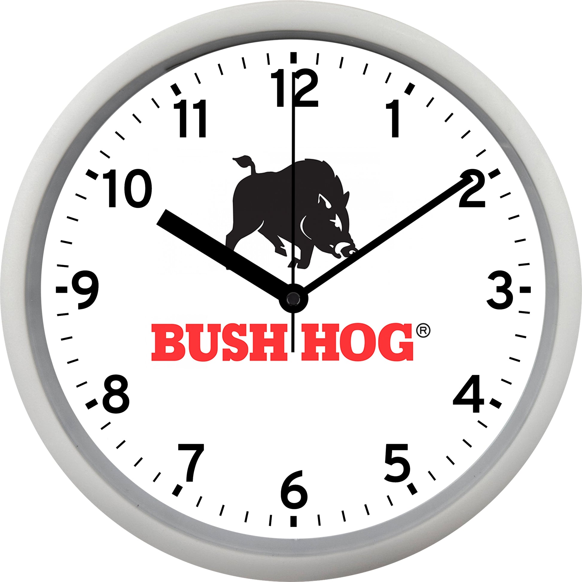 Bush Hog Farm Equipment Wall Clock