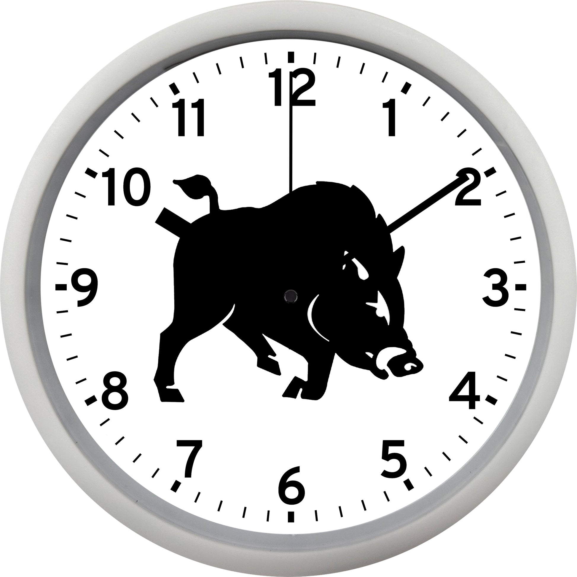 Bush Hog Farm Equipment Wall Clock