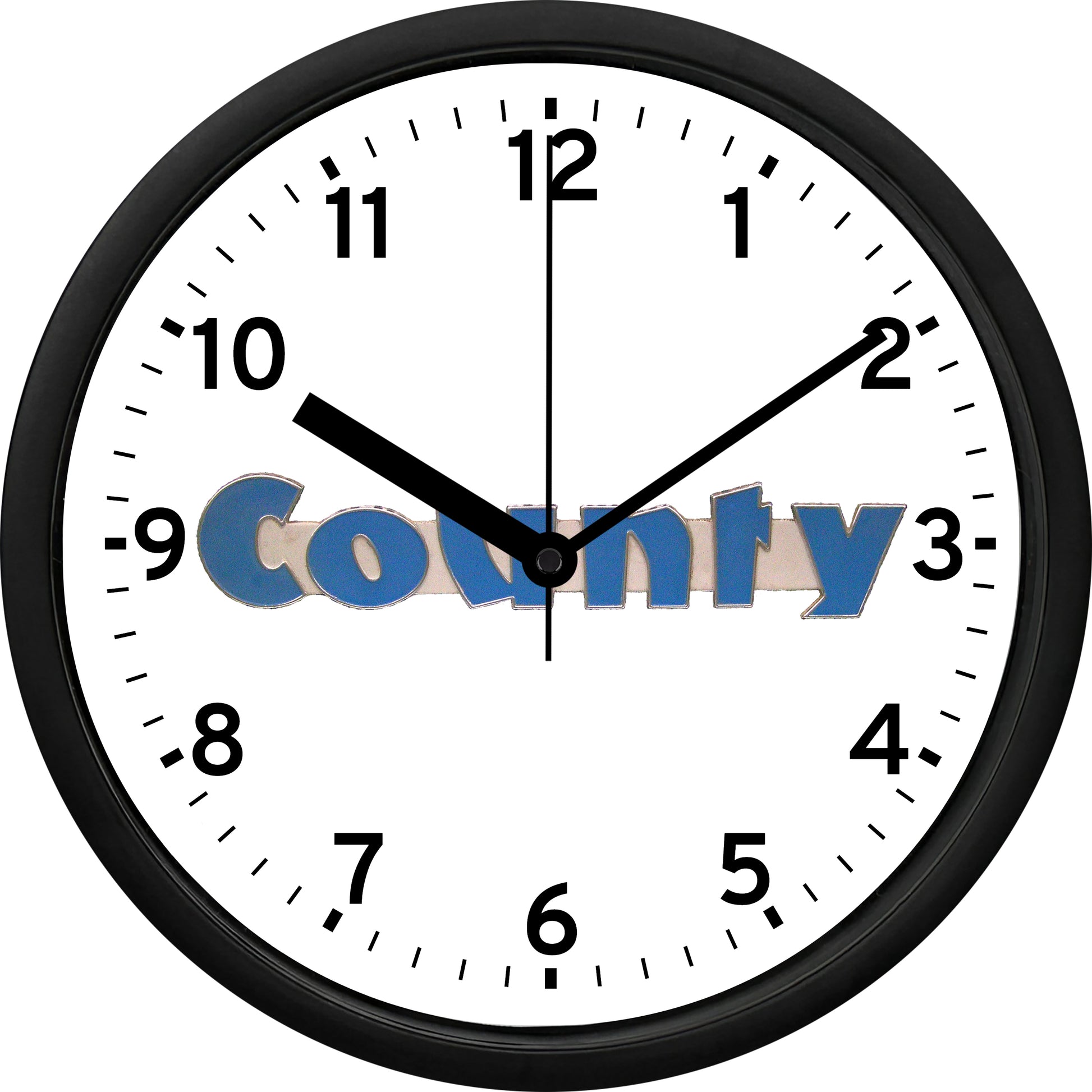 County Tractors and Equipment Wall Clock