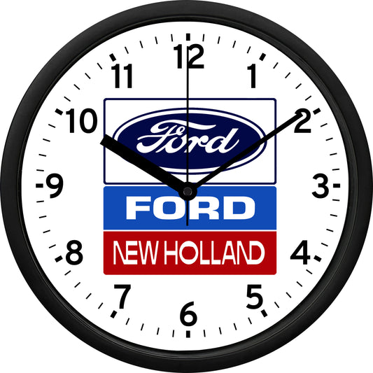 Ford New Holland Wall Clock