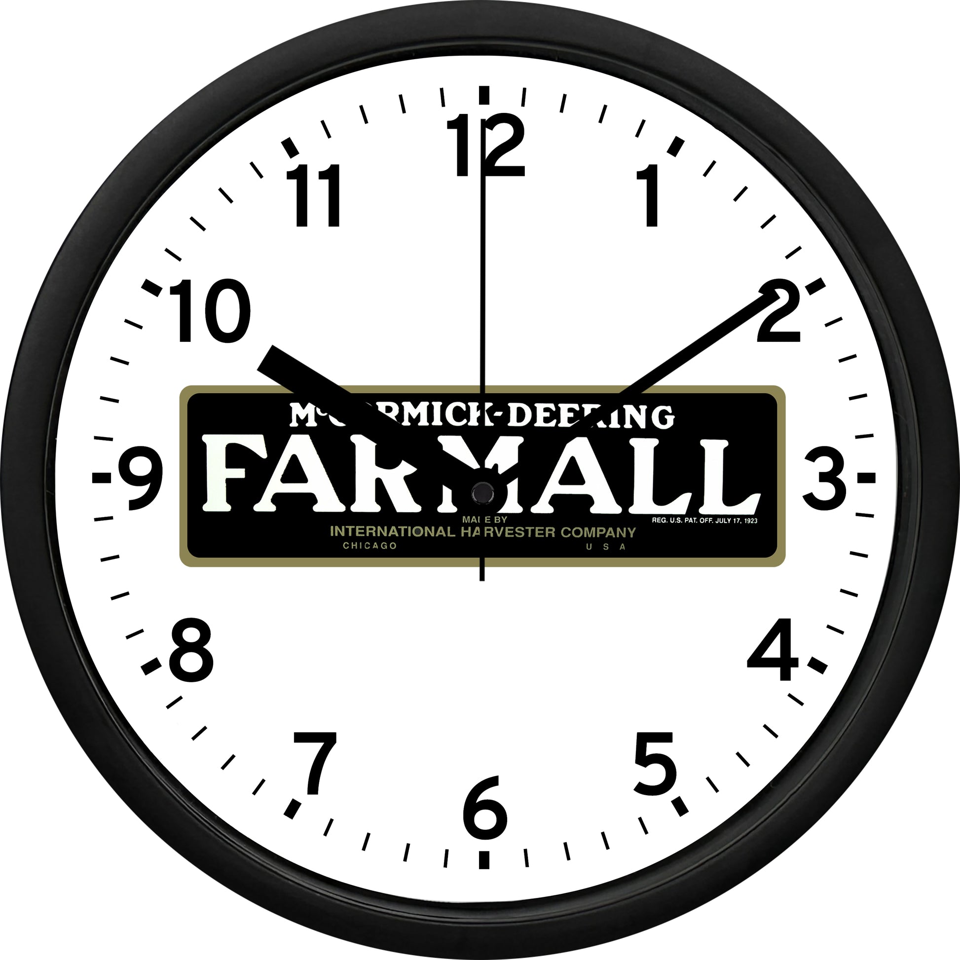 McCormick-Deering Farmall Tractors Wall Clock