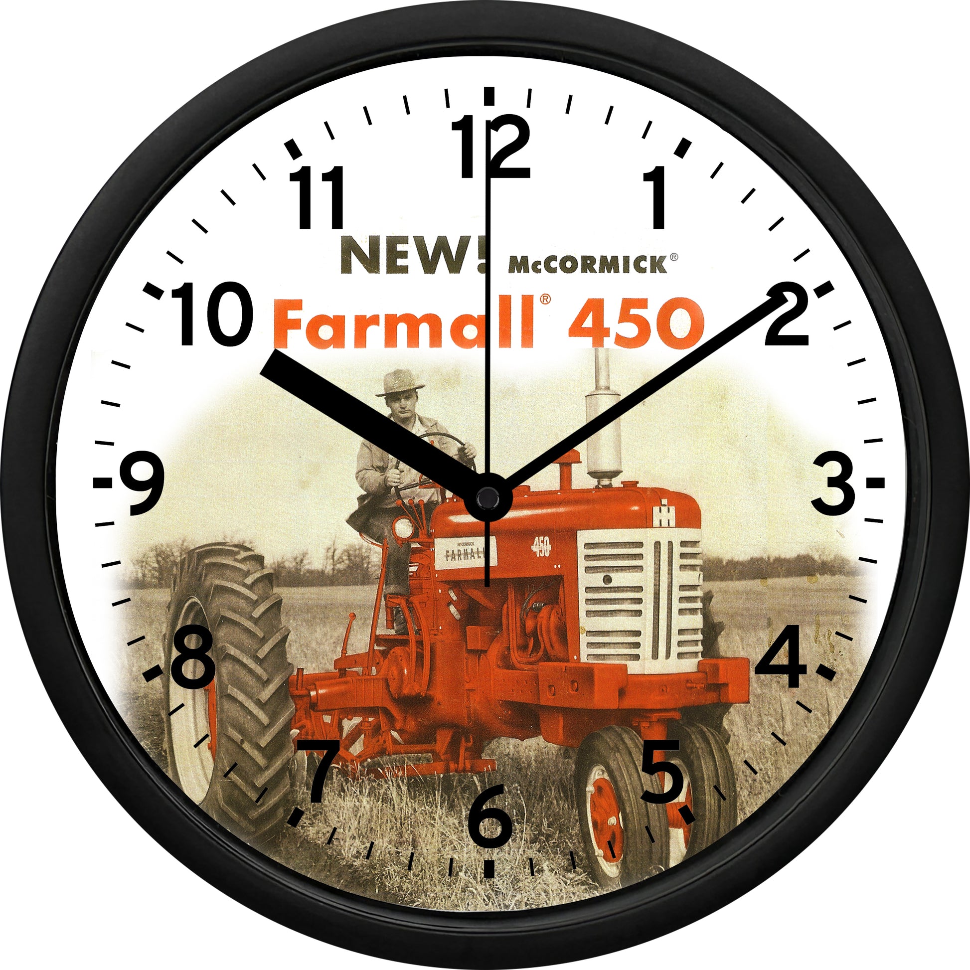 McCormick Farmall 450 Wall Clock