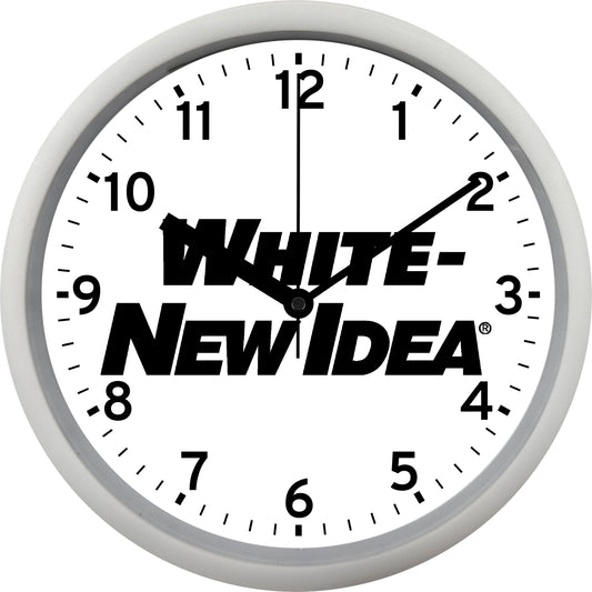 White-New Idea Wall Clock