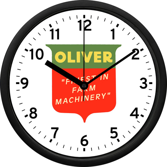 Oliver "Finest in Farm Machinery" Wall Clock