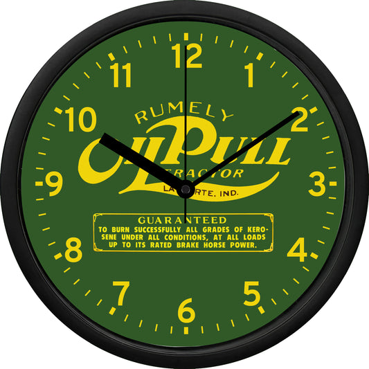 Rumely Oil Pull Tractor Wall Clock