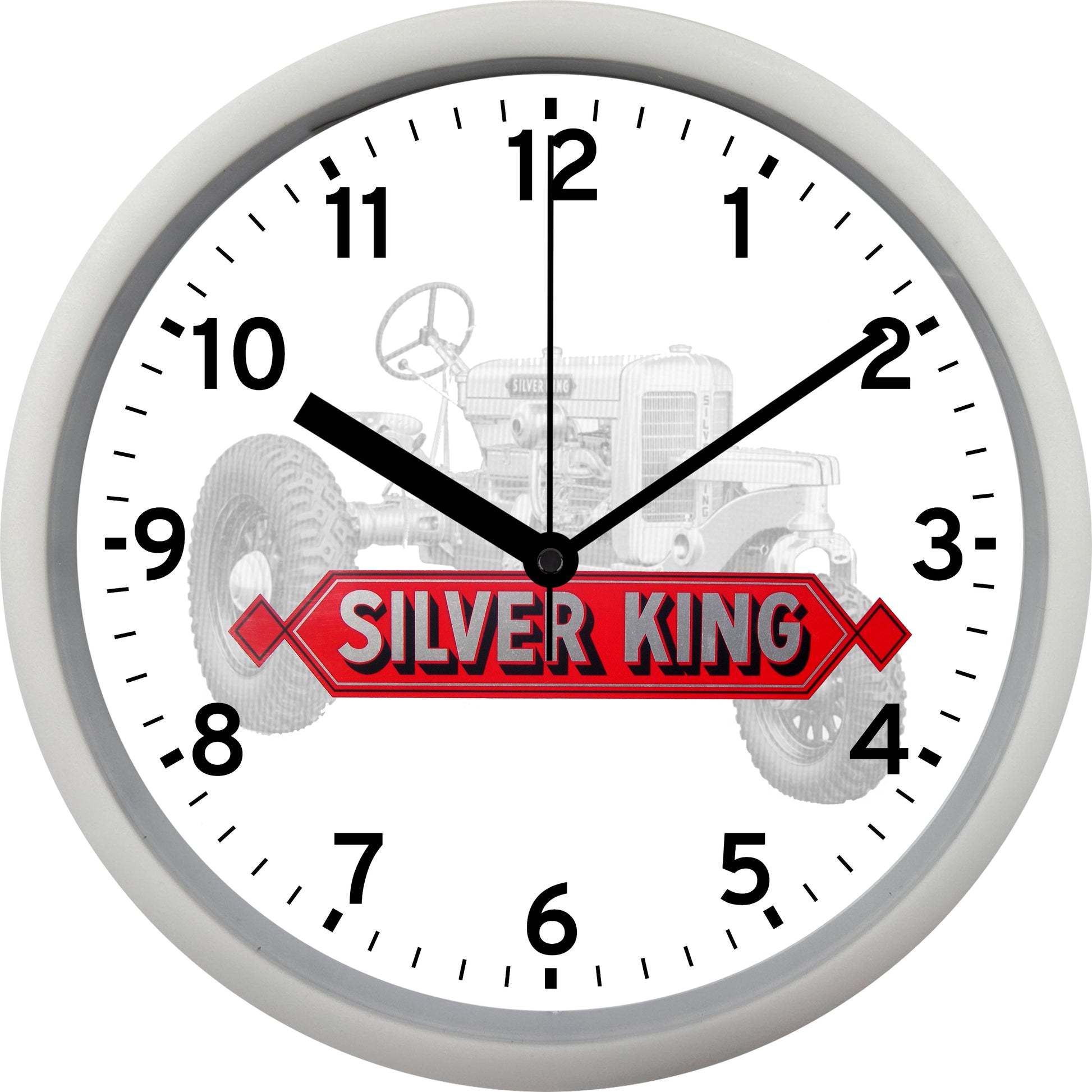 Silver King Wall Clock