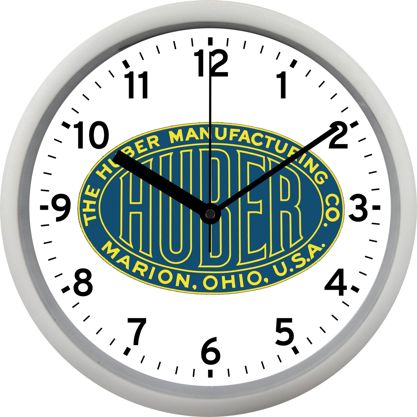 The Huber Manufacturing Company Wall Clock