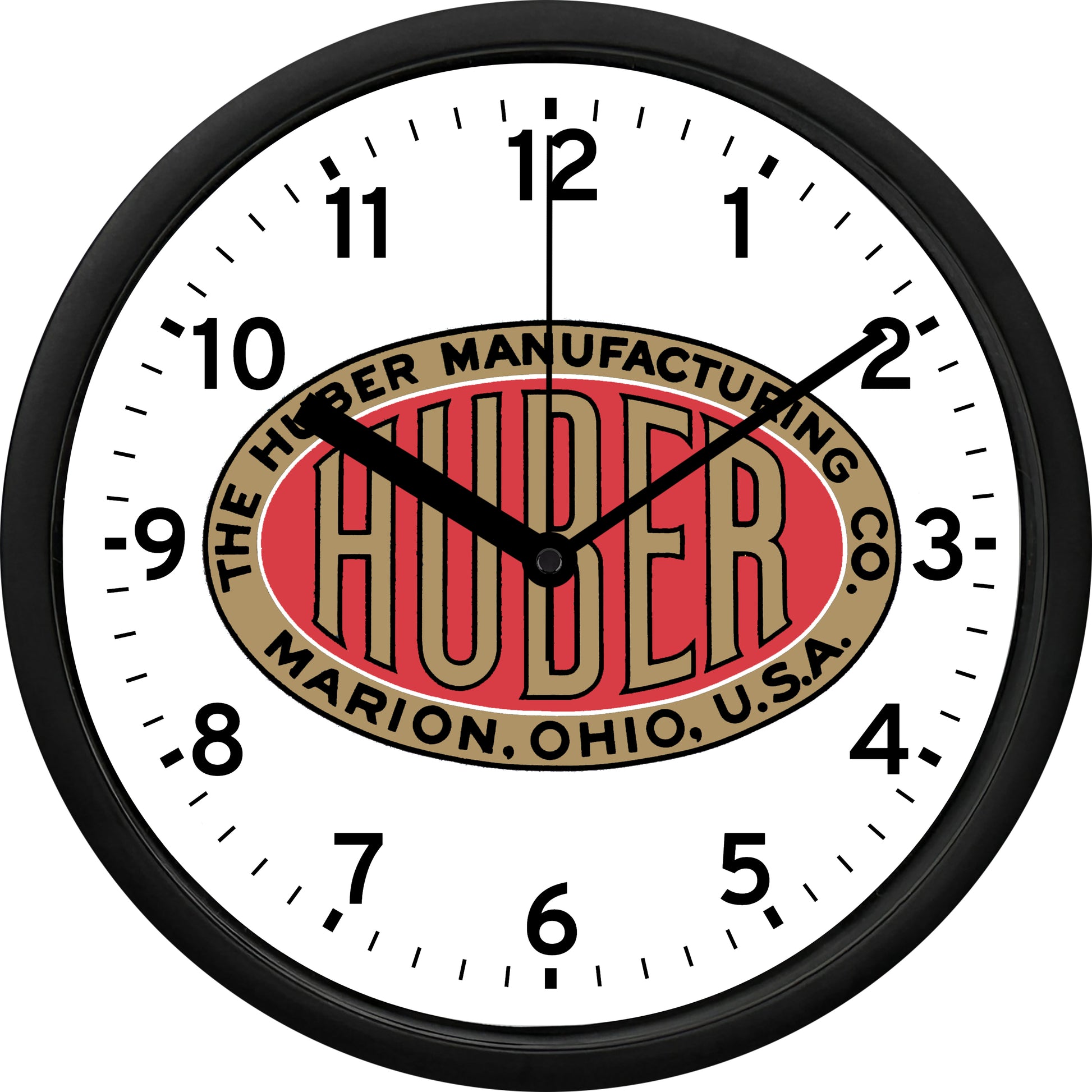 The Huber Manufacturing Company Wall Clock