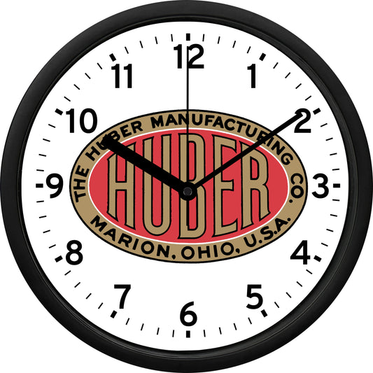 The Huber Manufacturing Company Wall Clock