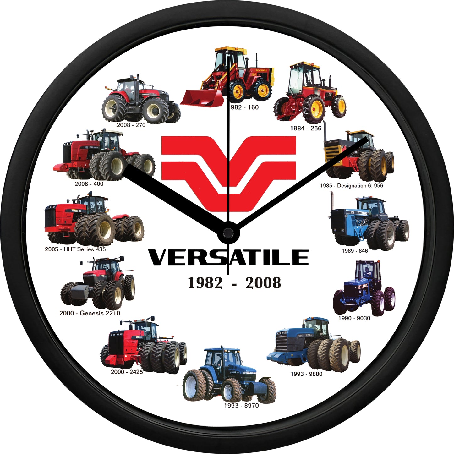 Versatile 1982-2008 Tractors Wall Clock