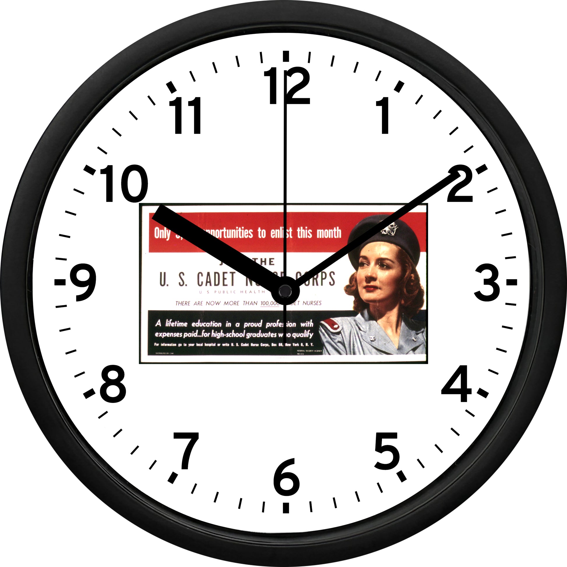 Join the U.S. Cadet Nurse Corps Wall Clock