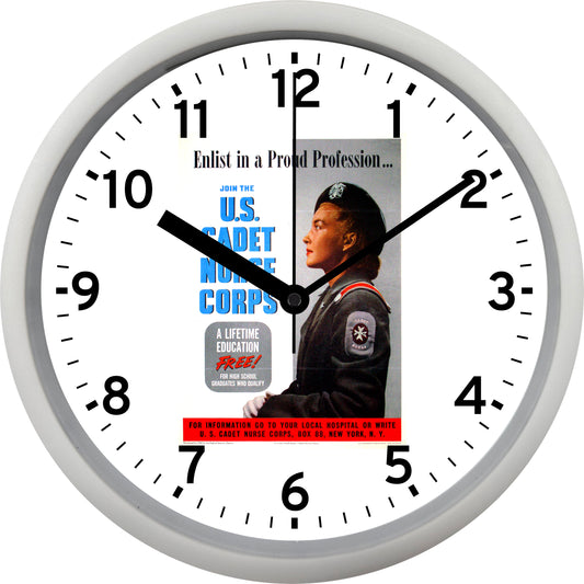Join the U.S. Cadet Nurse Corps Wall Clock
