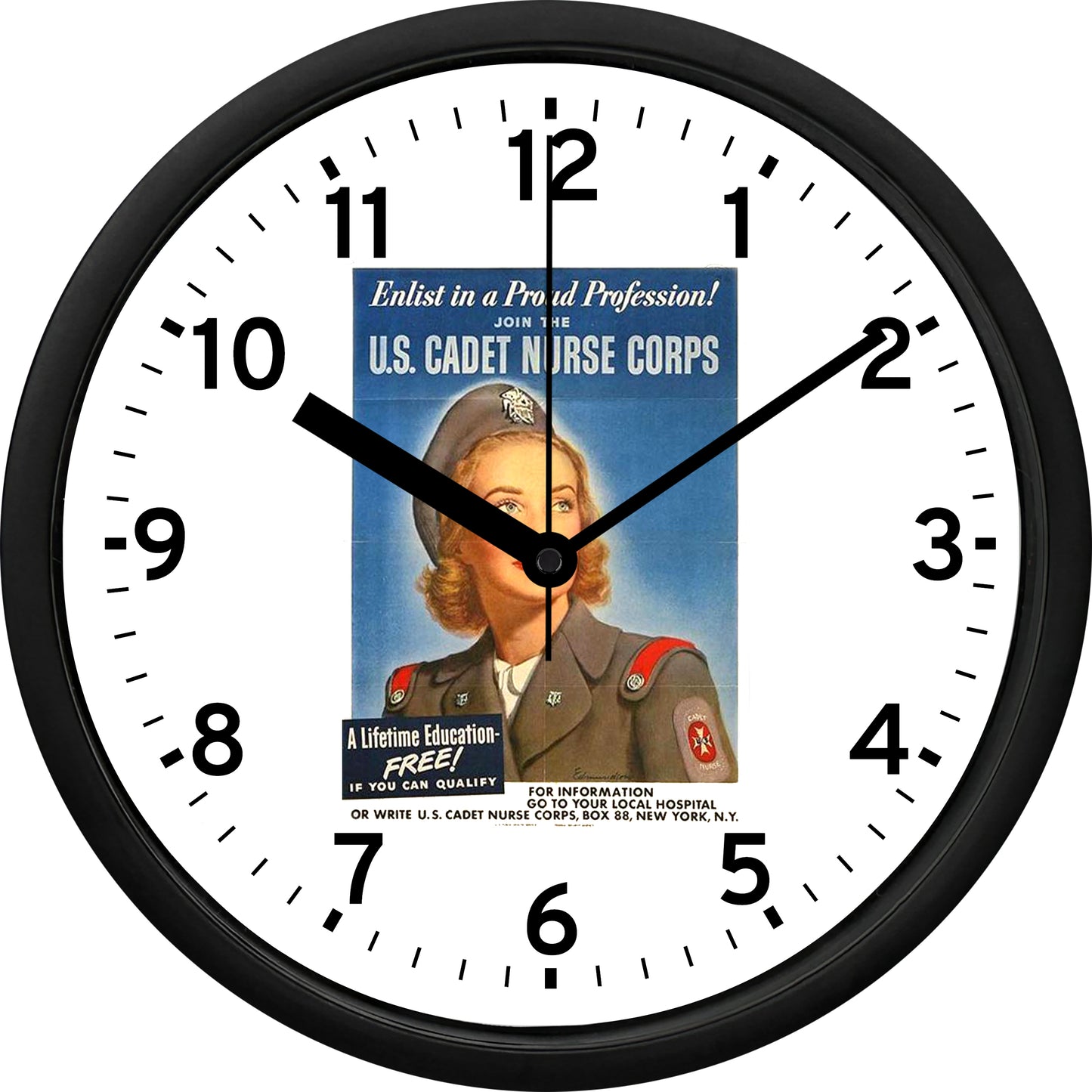 Join the U.S. Cadet Nurse Corps Wall Clock