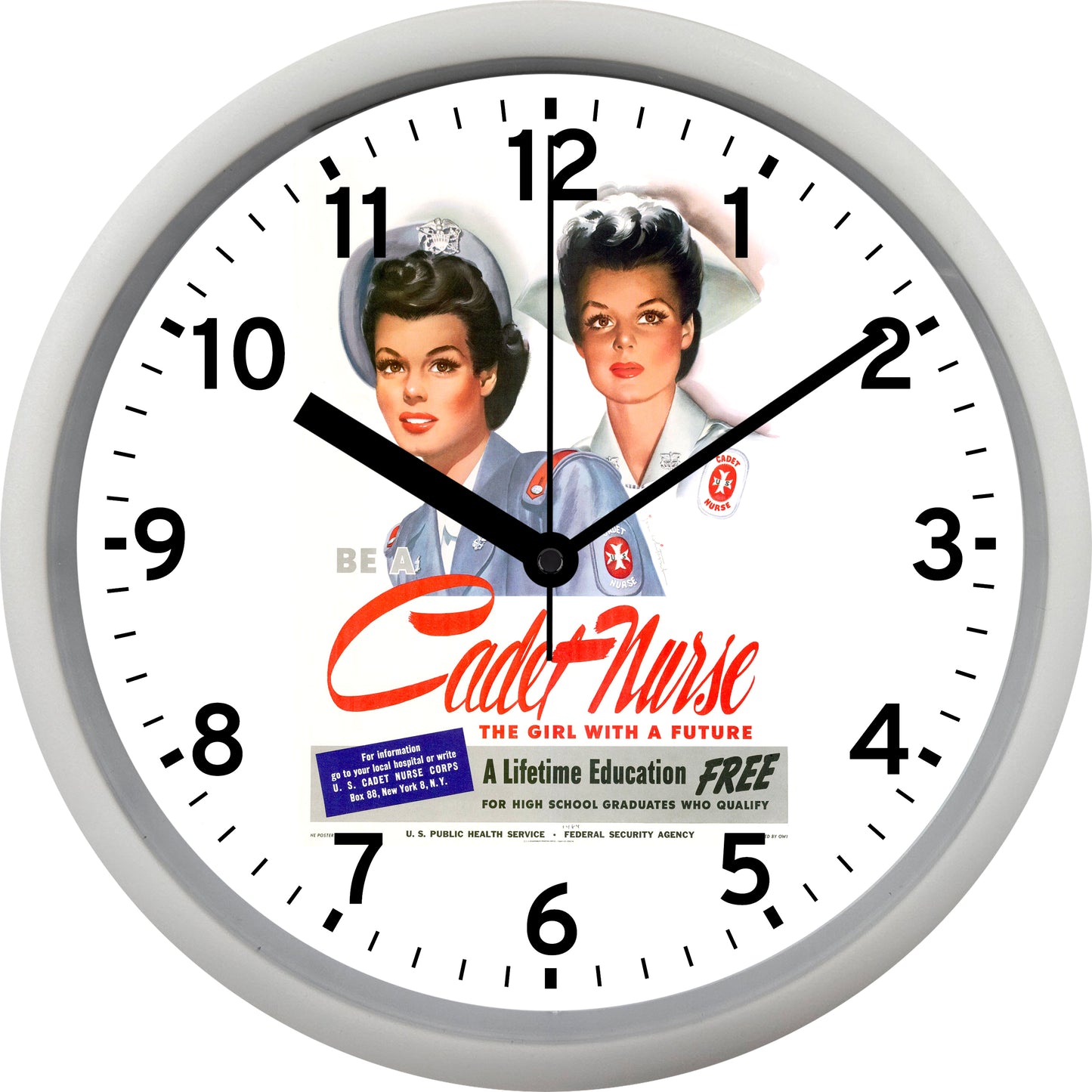 Join the U.S. Cadet Nurse Corps Wall Clock