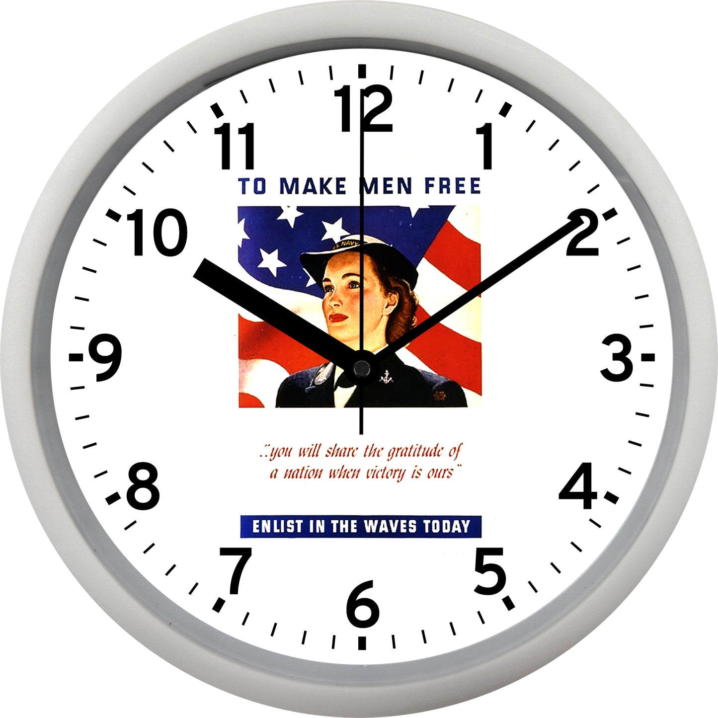 Enlist in the WAVES today! Wall Clock