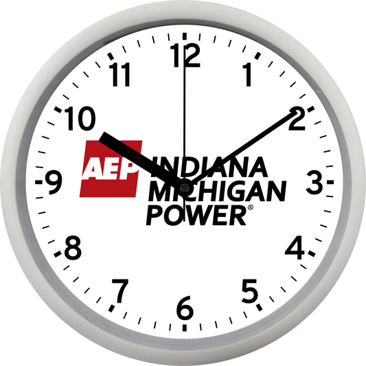 AEP Indiana Michigan Power Wall Clock