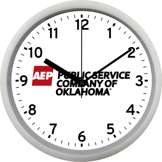 AEP Public Service Company of Oklahoma Wall Clock