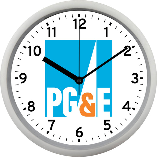 Pacific Gas & Electric "PG&E" Wall Clock Wall Clock