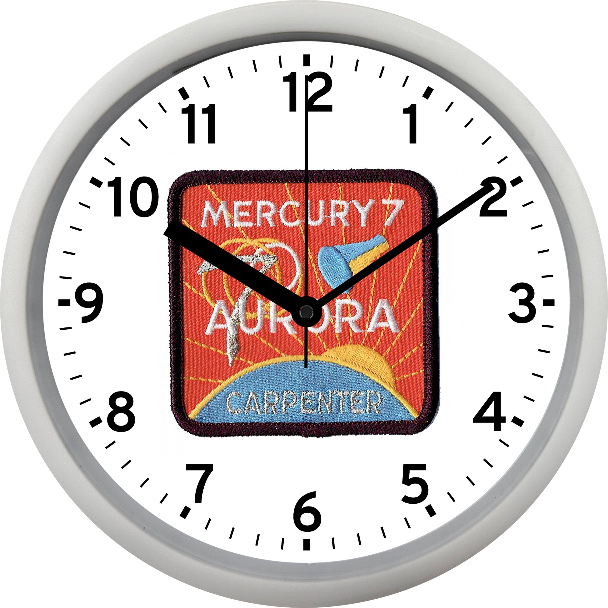 NASA Mercury-Atlas 7 - Aurora 7 Wall Clock