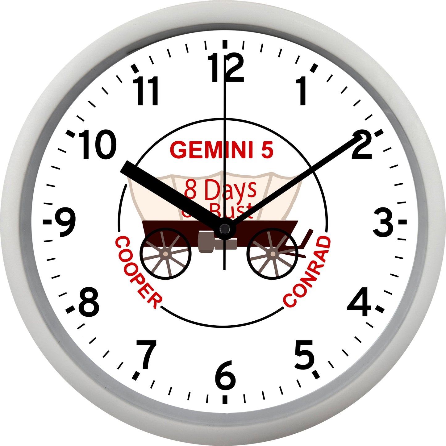 NASA Gemini 5 - V Wall Clock