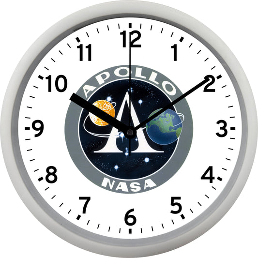 NASA Project Apollo Wall Clock