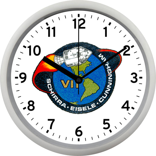NASA Apollo 7 Wall Clock