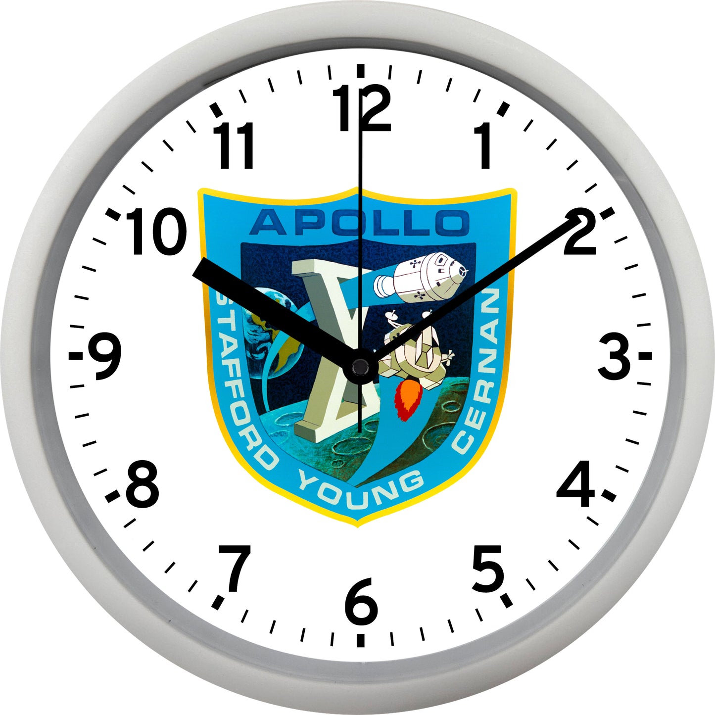 NASA Apollo 10 Wall Clock