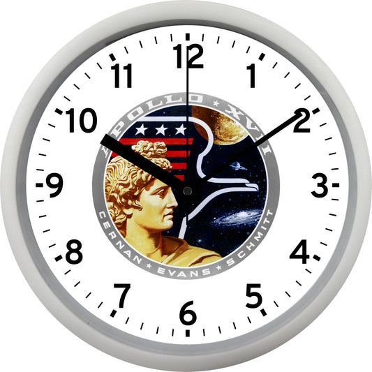 NASA Apollo 17 Wall Clock
