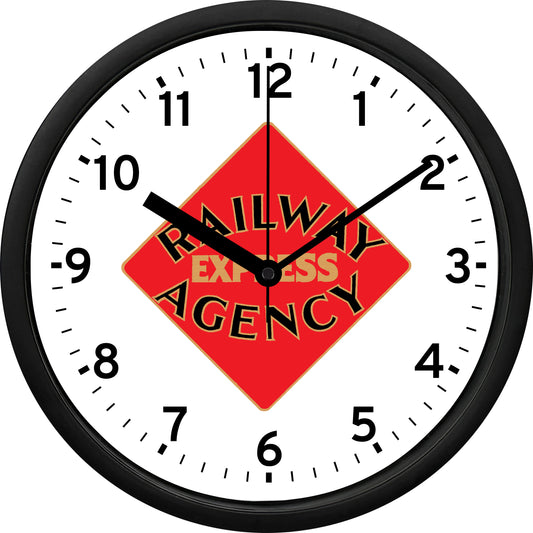 Railway Express Agency Wall Clock