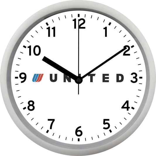 United Airlines Wall Clock