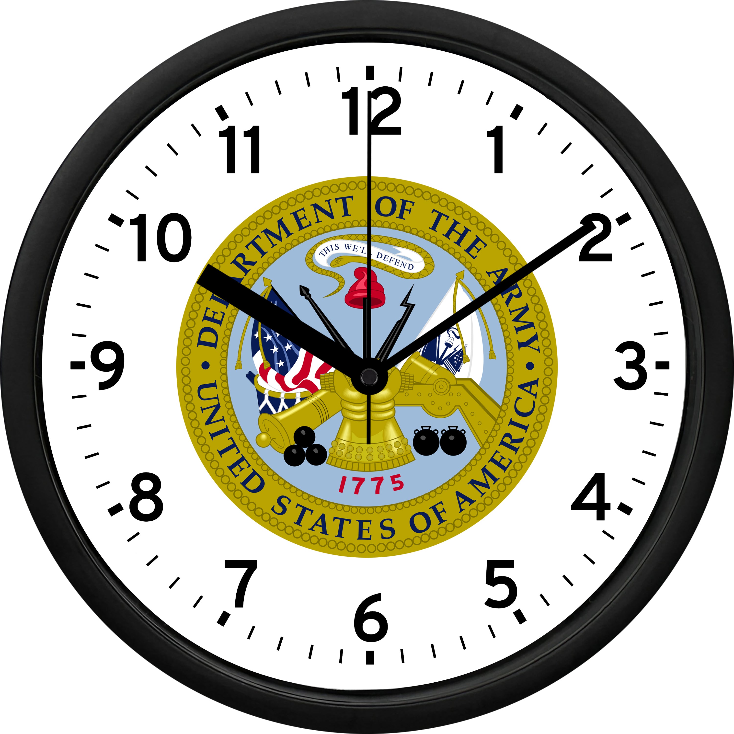 US Army Wall Clock Version 1 – Heartland Diecast & Promotions, LLC