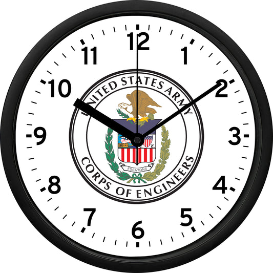 U.S. Army Corps of Engineers Wall Clock