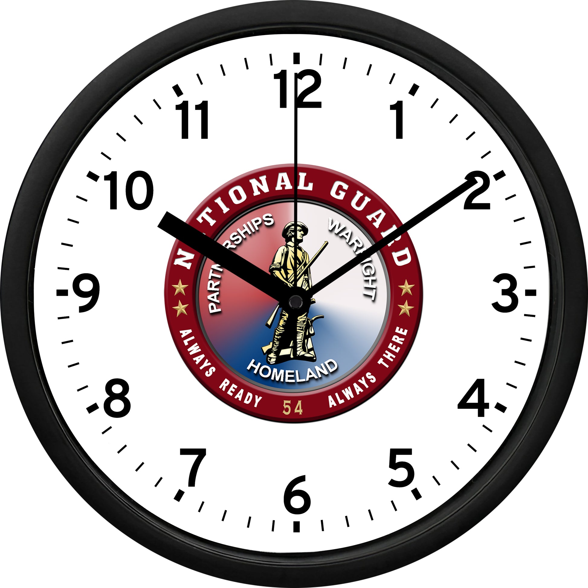 US National Guard Wall Clock